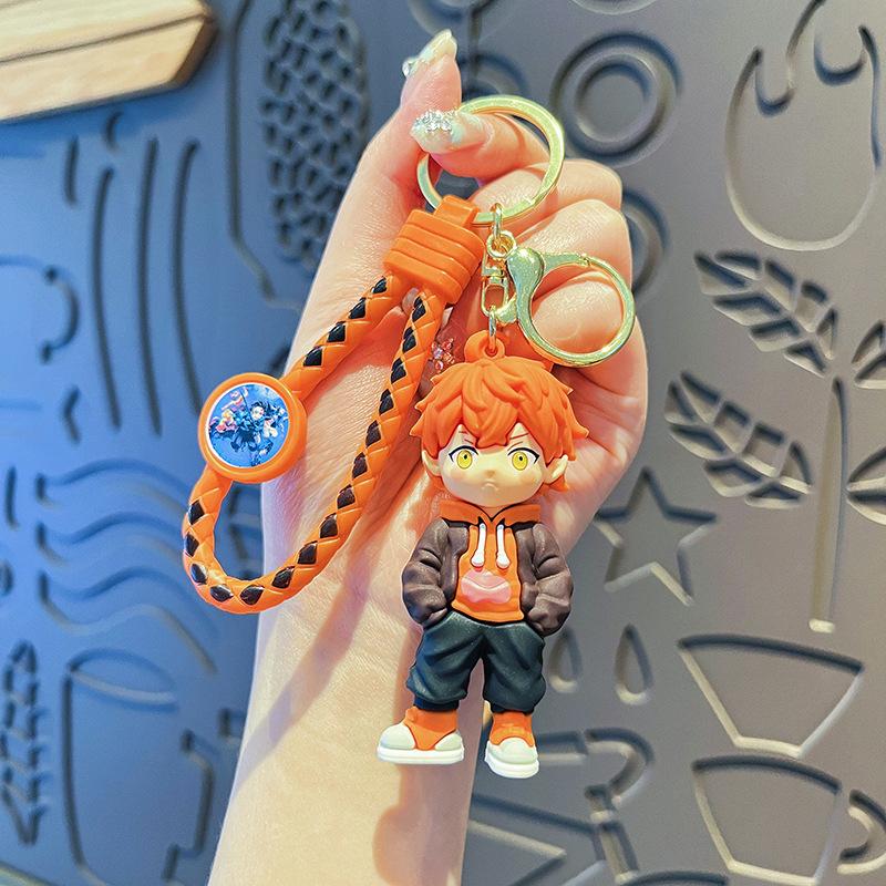 

Креативные мультяшные ПВХ брелоки для ключей, брелок для ключей от машины, подвеска для сумки