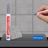 1Pcs Waterproof Ceramic Tile Grout Marker Pens, Tile Repair Pen with Anti-Mold Filler, Gel Caulk for Bathroom and Kitchen Tiles