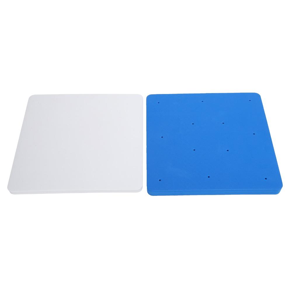 2pcs 12 Hole Fondant Shaping Mat Sponge Pad Foam Material Sugar Flowers Drying Tool Drying Support Shaping Aid