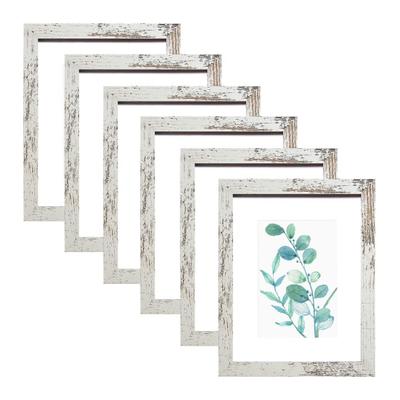 Holz Bilderrahmen Minimalistischen Bilderrahmen mit Plexiglas Abdeckung Tischplatte Display Wand