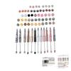 12 Sets Beadable Pens Kit  Assorted Bead Pens Leopard Cow Print Bead Ballpoint Pen for Kids Stude
