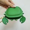 Krabben-Münzbörse Mikrofaserleder Mini-Geldbörse Make-up Kopfhörer Aufbewahrungstasche, Schultaschen-Hängeanhänger Handtaschen-Charm Zubehör