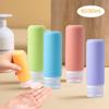 Squeeze Lotion Container Silicone Shower Gel Lotion Bottle Silicone Refillable Bottles  Travel