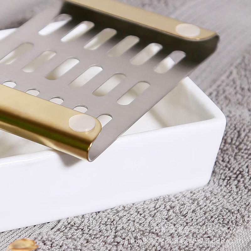 Platinum Double-Layer Drainage Soap Dish