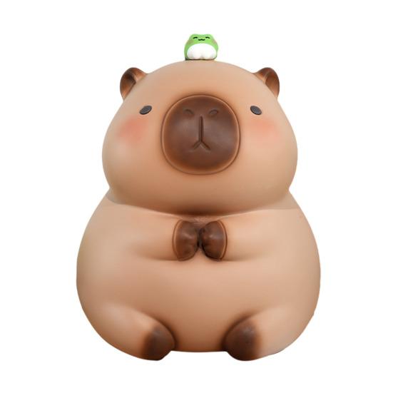 Vinyl Wasserschwein Spardose Cartoon Tier Bargeld Münzaufbewahrungsbehälter Kinder Erwachsene Geldspardose Glas Schreibtischdekoration