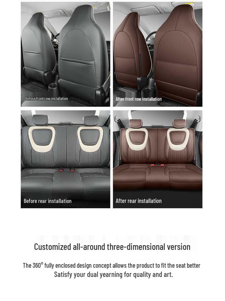 Wuling Bingo Full Coverage Car Seat Cushion - Year-Round Use