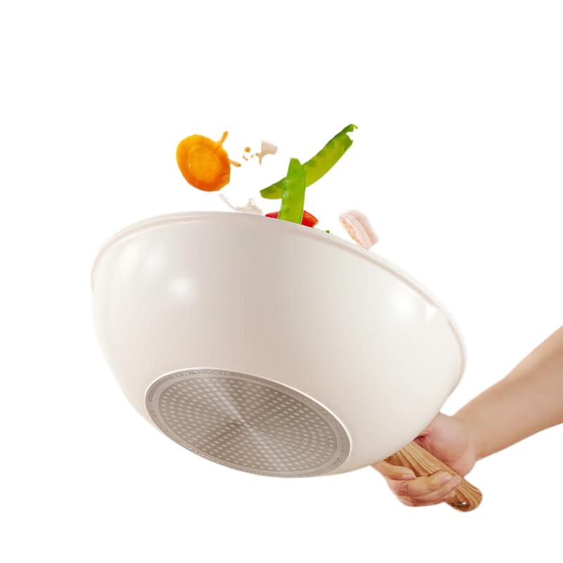 Chuda Huang 32cm Maifan Stone Non-stick Wok