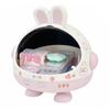 Desktop Rabbit Storage Box Desk Organizer Bin Cute Student Girls Hair Accessories Stationary Storage Kawaii Korean Storage Rack