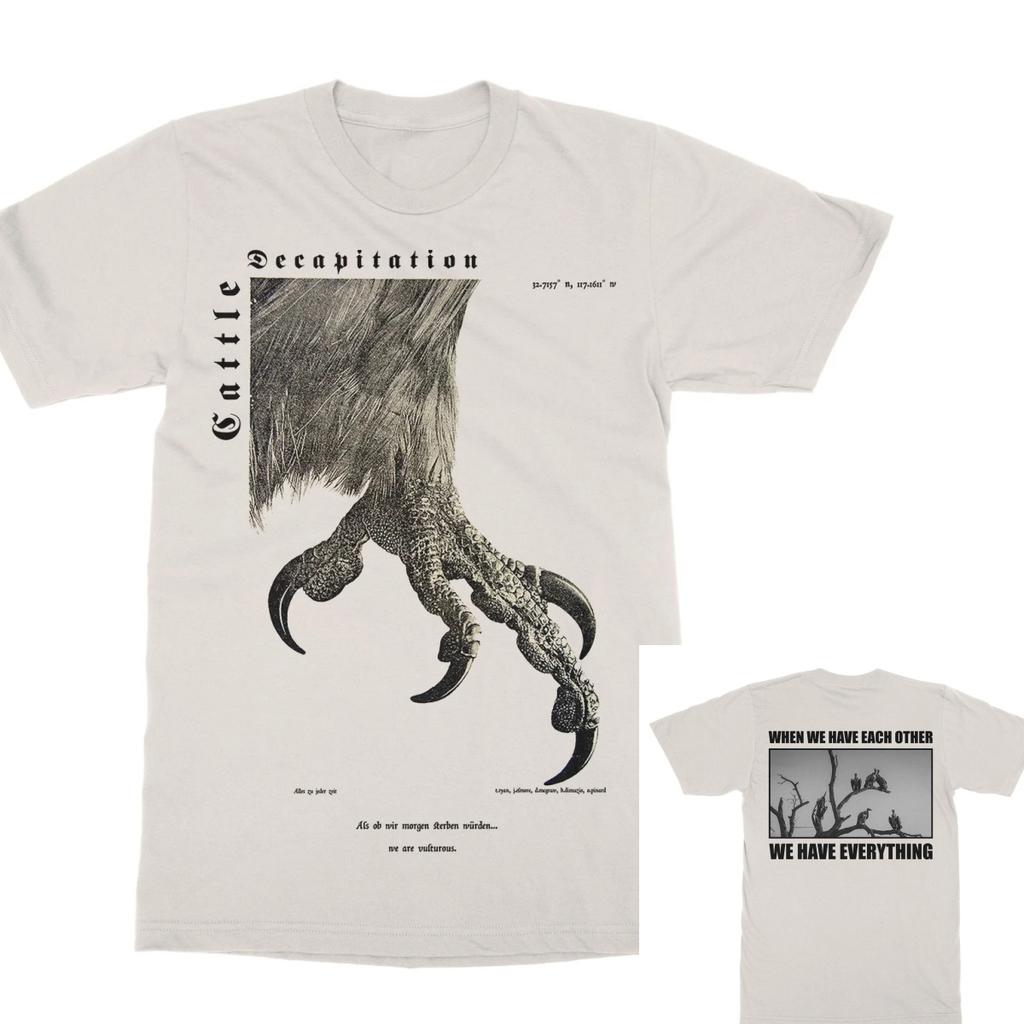 Cattle Decapitation Inspect Sign Casual Tshirt Luxury Brand for Men and Women Top
