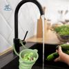 Durable Silicone Silicone Strainer Basket Reusable Multi-functional Water Filter Basket Press Dumping Blue Green Pink