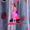 Halloween Witch Hat Ghost Festival Ball Party Scene Decorative Props Led Light Glow Witch Hat Pot
