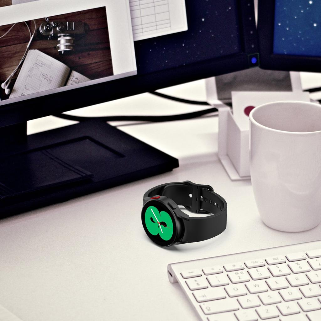 20mm silikonové řemínky pro Samsung Galaxy Watch 4 classic 46mm 42mm chytré hodinky Ridge sportovní náramek Samsung Galaxy Watch 4 44mm 40mm pásek