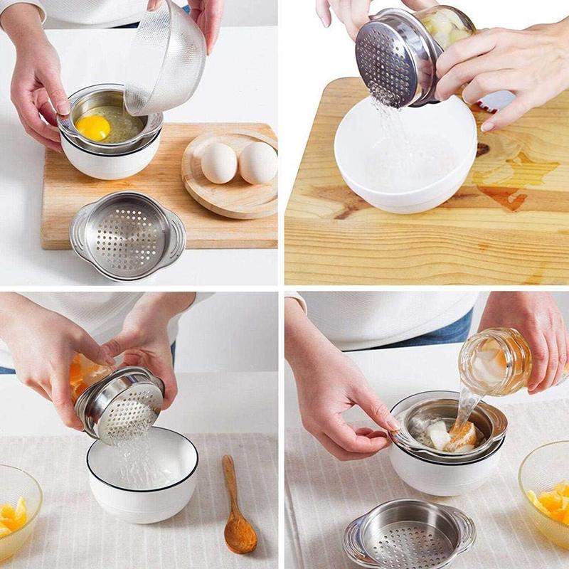 Stainless Steel Tuna Can Strainer Food Can Strainer Tuna Can Strainer Press Canning Colander Can Filter For Canned Vegetable Bea