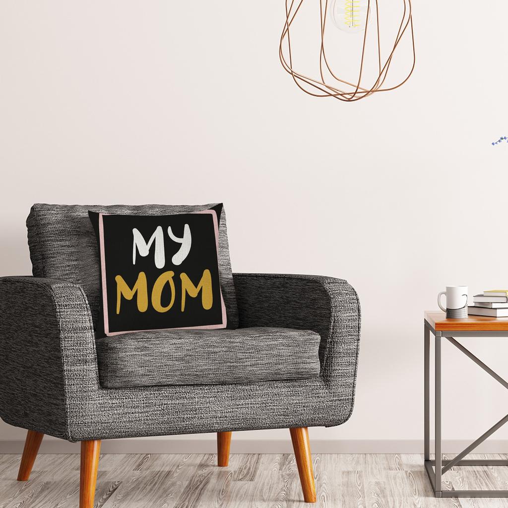 Mother's Day Linen Pillowcase Mother's Day Gift Home Decoration Ornaments