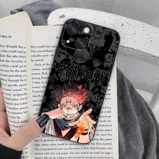 Satoru Gojo Fashion Phone Case Cover Coque For Iphone Xiaomi Mi Samsung Galaxy Redmi Note A S 11 12 13 14 15 22 23 24 5G Pro Plus Max Fe Ultra