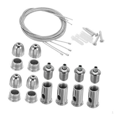 Ceiling Hanging Wire Cable Kit Aquarium Light Pendant Wires for Hotel