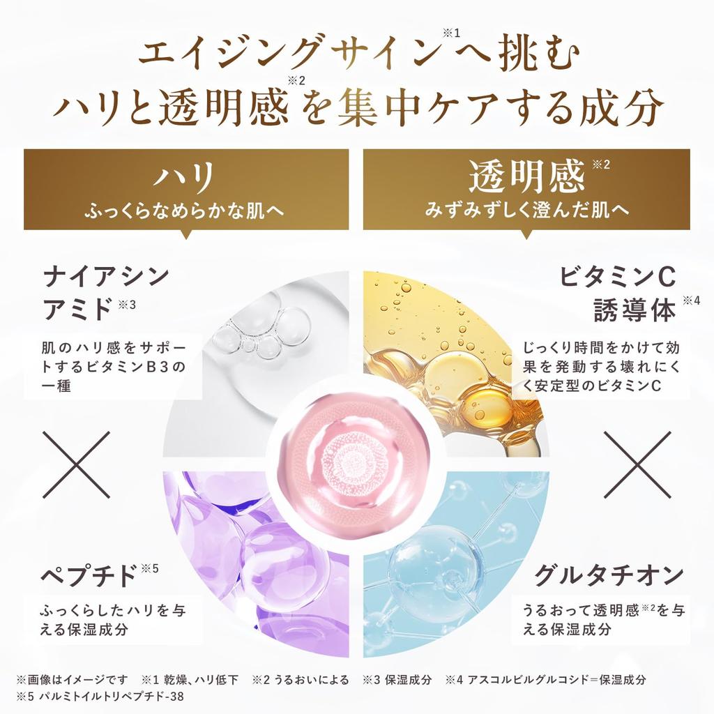 ORBIS Shot Plus Nano NC Direct Shot Mask 5pcs - Japanese Sheet Mask for Aging Care, Anti-Aging Skincare