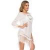 Women's Smock Patchwork Loose Fringe Vacation Style Beach Smock