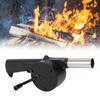 Hand Crank Blower Small Lightweight Portable Time Saving Multi Purpose Hand Crank BBQ Fan for Camping Fireplace Bonfire