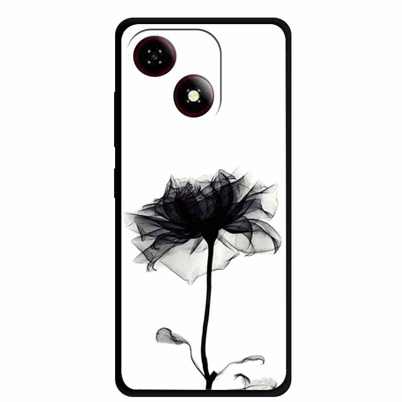 

For ZTE Blade A35e Case A 35 e A35 e Coque Black Silicone Soft Back Cover Case For ZTE Blade A35E Phone Case Z2466 Funda Shells ZTE Blade A35e