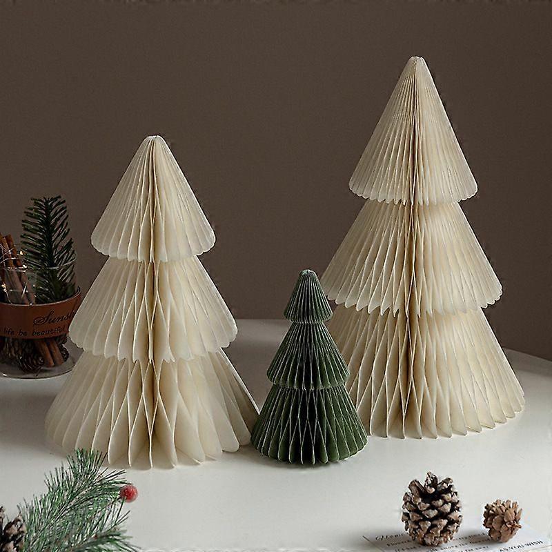 Christmas tree one red, one green, and one white (three in a pack) Christmas decoration Christmas tree ornaments mini Christmas tree 2025 new