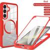 Magnetic Adsorption Transparent Case for Samsung S26/S25FE/S22/S24/S23 Ultra/A17/A16A - Full Coverage