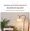 French Antique Style Floor Lamp & Integrated Bedside Table with Sofa and Coffee Table Storage Rack for Living Room or Bedroom. 