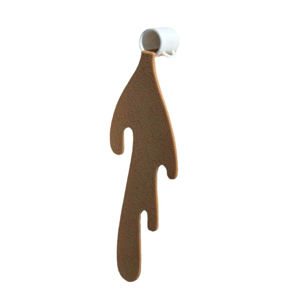 

1pc/5pc Sprinkle Coffee Creative Coffee Cup Bookmark Leather Decoration Sprinkle Coffee Bookmark Student Office