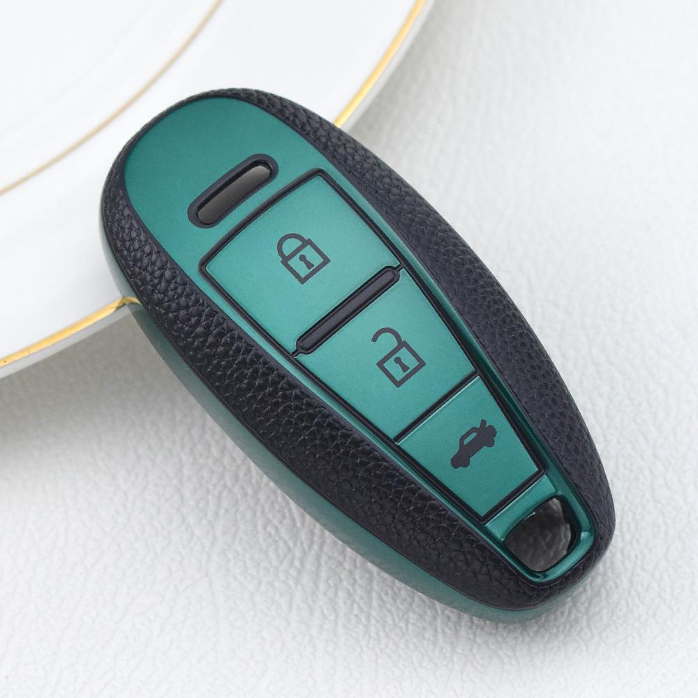 2 3 Button TPU Key Fob Cover Case Shell Set Protect Skin Holder for SUZUKI Swift Sport SX4 SCORSS Grand Vitara Keyless Remote