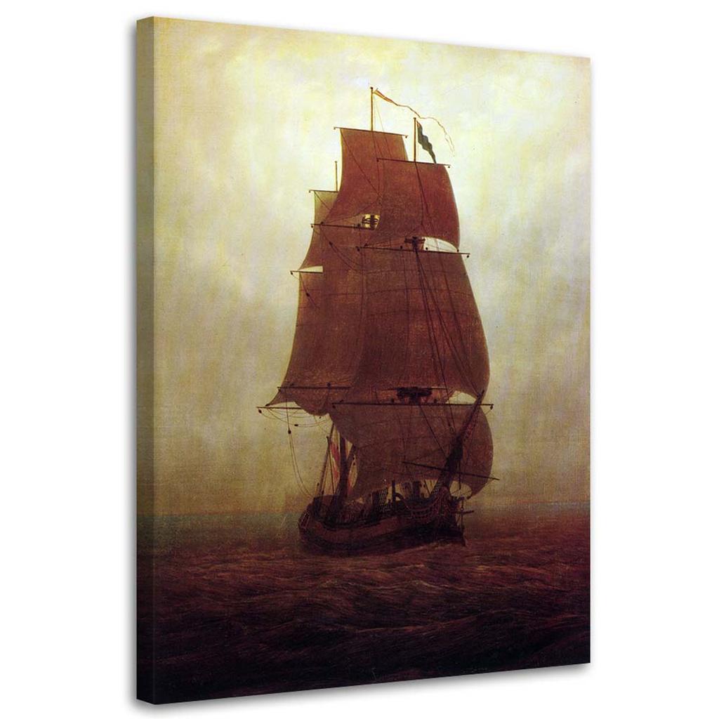 Canvas Print, Sailfish - C. D. Friedrich Reproduction