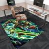 1pc Power Rangers Green Ranger Anime Cartoon Design Office Chair Mat Non-Slip Carpet for Home Decor, Suitable for All Seasons, Ideal Gift for Fans.Y09