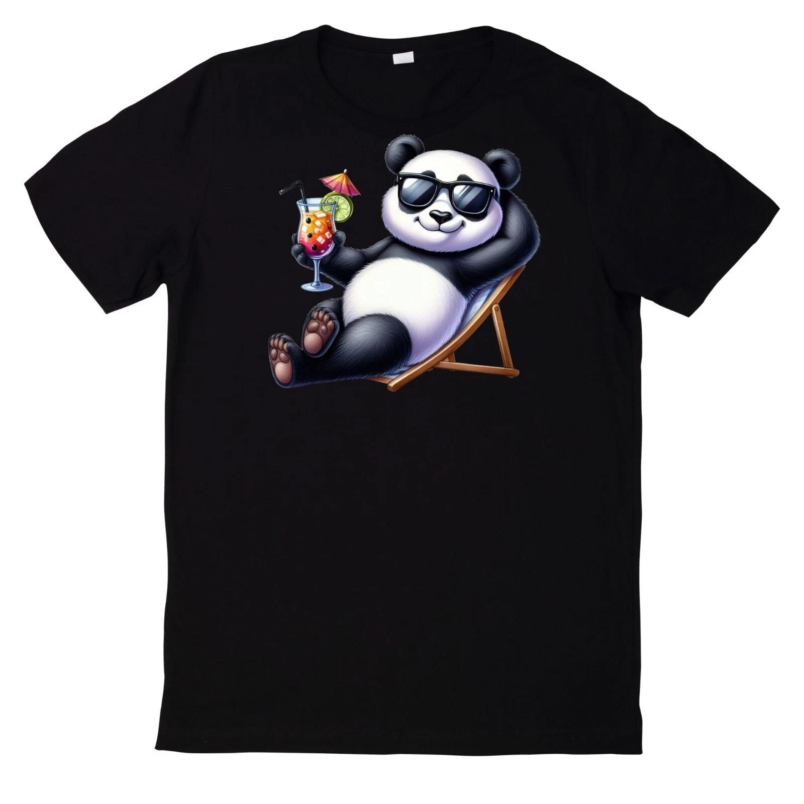 T-Shirt Niedliches Sommercocktail und Tier XS