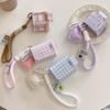 Lattice Leather Case For AirPods 4 Earphone Case For Apple AirPods 1 2 3rd 4th Generation Pro 2nd Cover Lanyard Headset Bag
