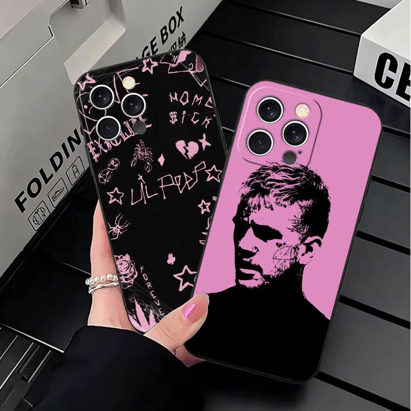 Lil Peep Hellboy Love Soft Phone Case for iPhone 16 16E 17 Air 15 Pro Max 14 Plus 13 Mini 11 12 7 Black Cover Back Shell