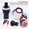 Universal Auto Circuit Tester Sensor Signal Resistance Simulator Fuel Diagnostic Tools for Vehicle Maintenance Training