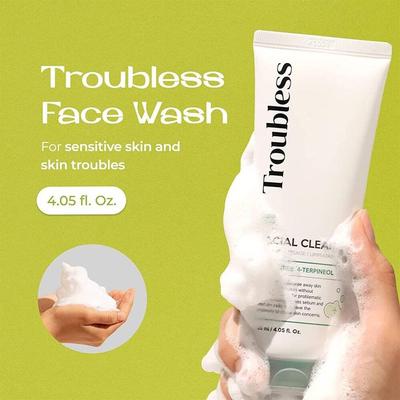 FACIAL CLEANSER 120ml, MOISTURIZING, Korean Cosmetics, Kbeauty, Sample