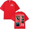 Rapper J Abecia Tour 2025 Album Merch T Shirt Unisexs Clothing Fashion Oversized T-shirt Vintage Style Short Sleeve Tees Streetwear