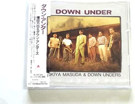 CD RIKIYA MASUDA  DOWN ANDAZ  Downunder ALCR150 Japan Japanese PopRock Used