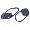 Car Front Bumper Fog Light Lamp Frame Grille Cover For Ford Escape Kuga 2017 2018 2019 Chrome Front Fog Light Trim Cover