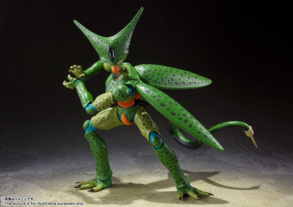 TAMASHII NATIONS S.H.Figuarts Dragon Ball Z Cell First Form (Resale Version) Approx. 170mm