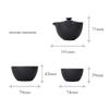 WanQianTang Portable Ceramic Travel Tea Set
