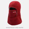 Fleece Balaclava Cycling Cap Cold-proof Windproof Warm Hood And Hat Thicken Thermal Ski Windproof Cap Women Men