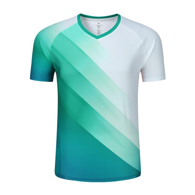 Quick-Dry Breathable Badminton Set Men Women Tennis Ping Pong Sport Shirt Short Sleeve Activewear