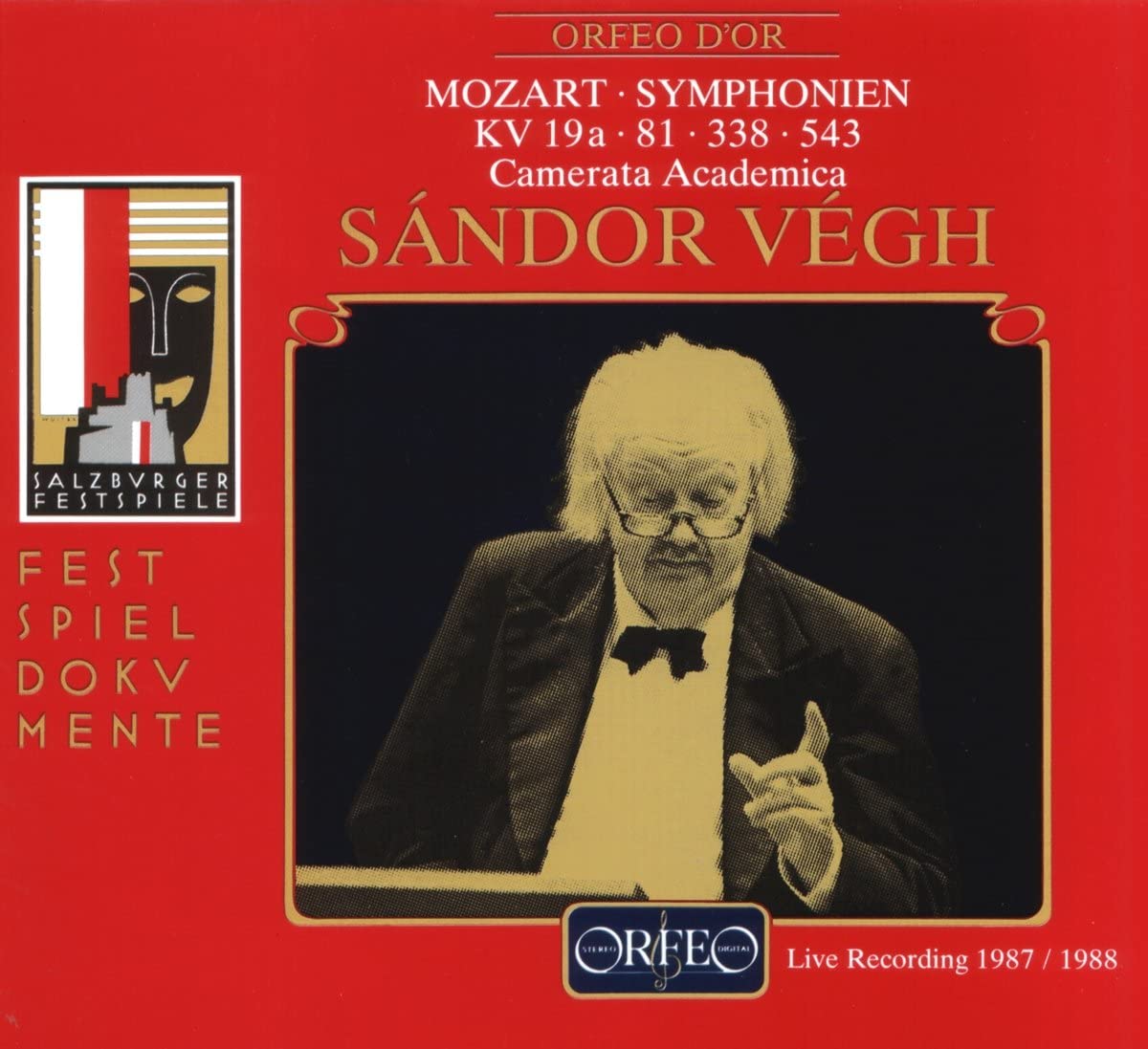 

CD MOZART, W. A. - SINFONIEN KV 19A/81/33 C303921B Orfeo Non Japan Classical Used