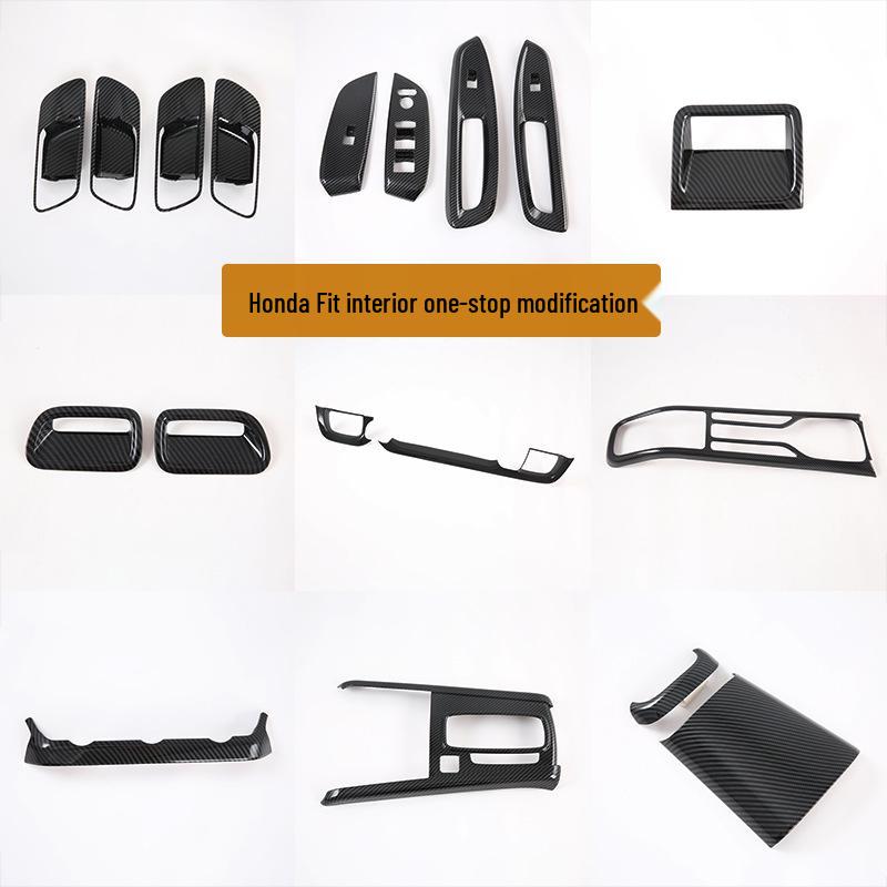 Fit Armrest & Gear Shift Frame Sticker for 2021 Interior Modification