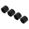 4pcs Carburetor Intake Manifold Boots Rubber 35mm To 37mm Replacement for CB650 RC03 1979‑1982