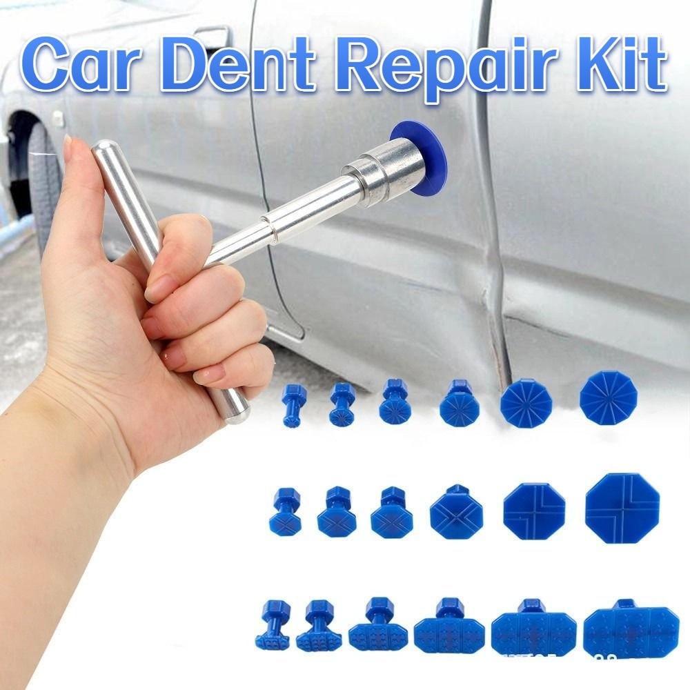 DIY Repair Dent Puller T Rod Car Dent Repair Kit Portable Car Dent Puller Tools  Vehicle Repairs