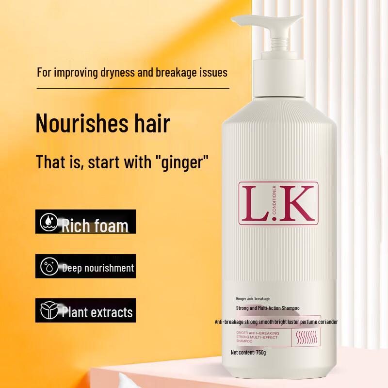 LK Ginger Strengthening & Anti-Breakage Shampoo