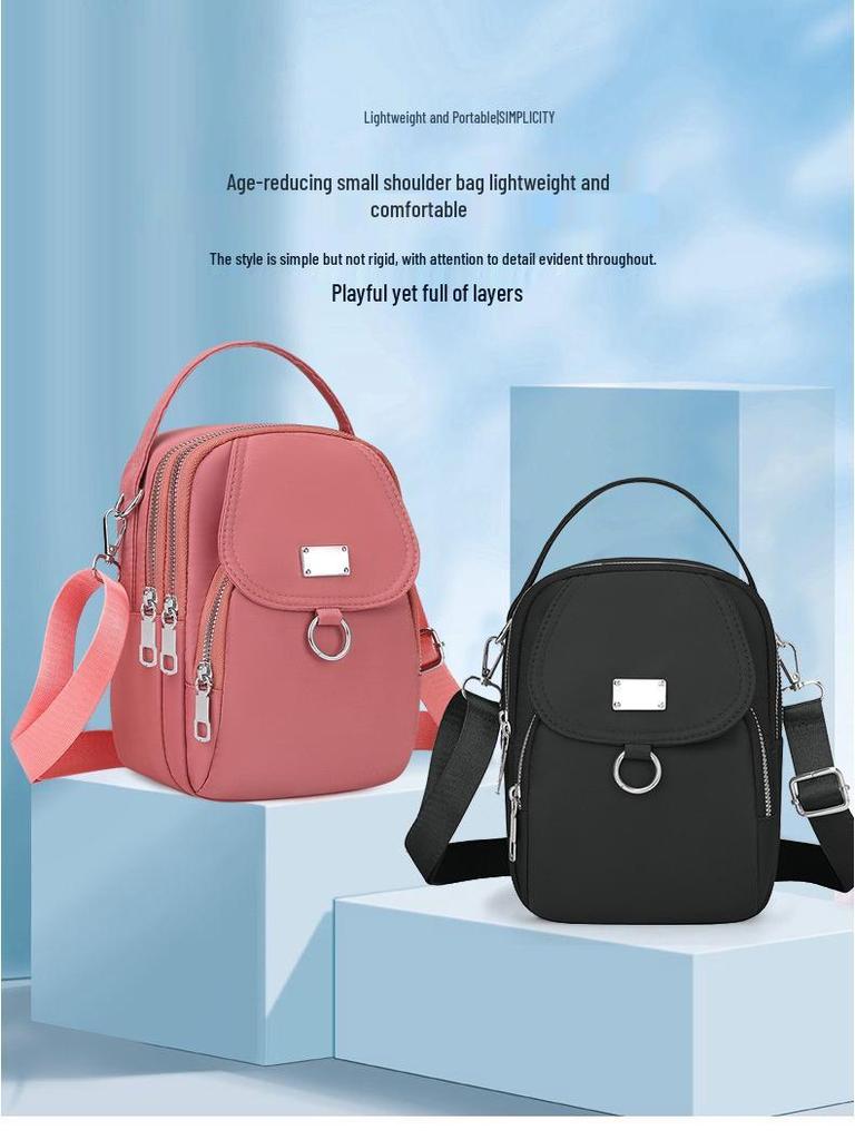 Bolso Bandolera y de Hombro para Mujer: Elegante Monedero Multifuncional para Monedas y Teléfono