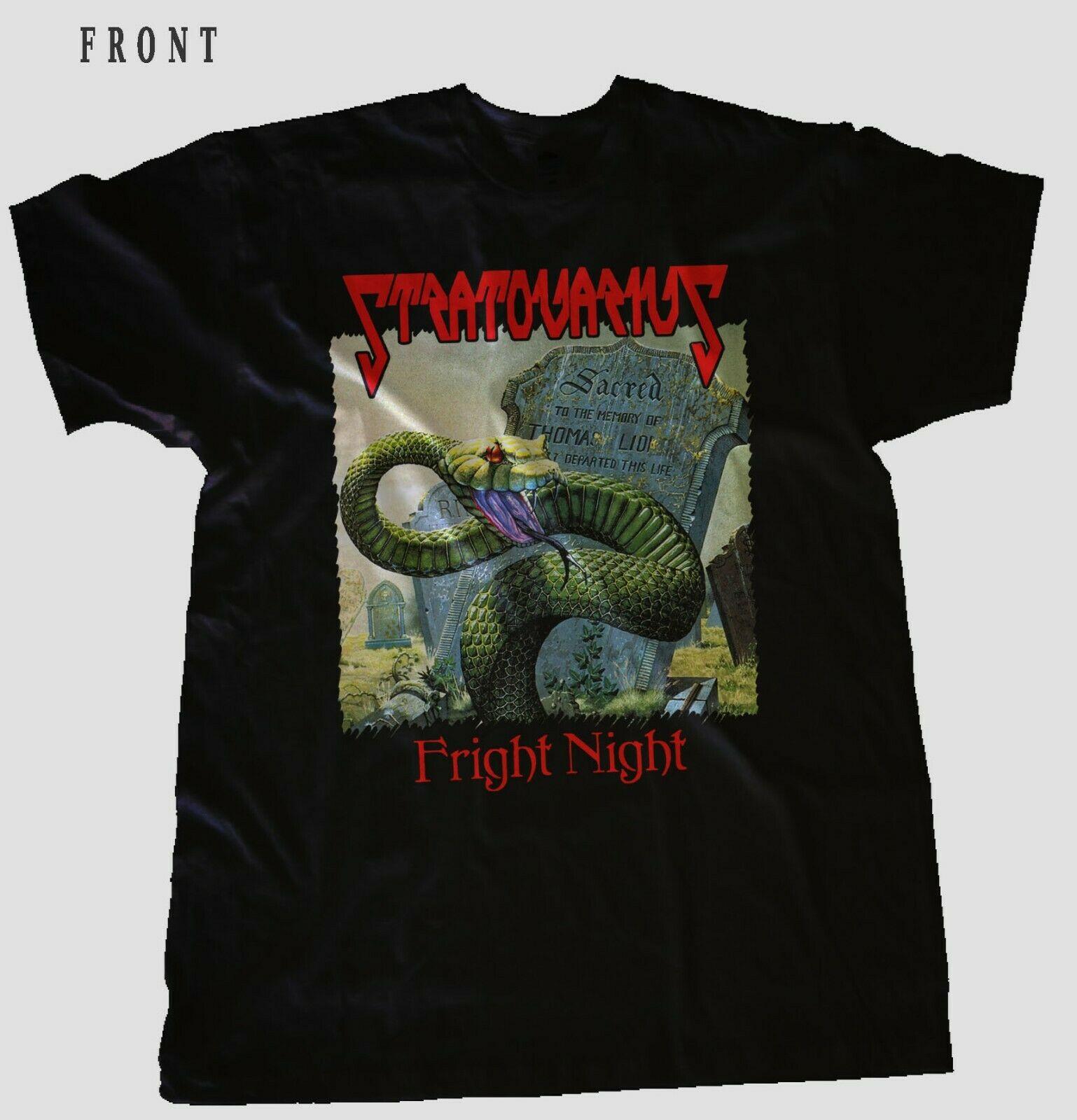 Stratovarius - Fright Night Band For Men Women S to 5XL T-shirt TU1868 S